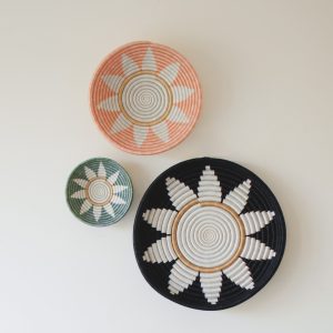 Zuba Woven Bowls - Medium, Black